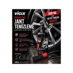 ROX KİMYA Profesyonel Jant Temizleme 500ml 1 Adet Detay Fırçası 1 Adet