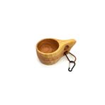 Rox Wood 001 Desenli Kuksa Ahşap Bardak