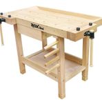 Rox Wood 0111 106 cm İki Mengeneli Hobi Ahşap Oyma Marangoz Çalışma Tezgahı