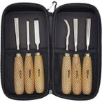 Rox Wood 15399068 6 Pcs Neopren Çantalı Oyma Seti