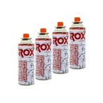 Rox Wood Works 227gr Gaz Kartuşu Tüp Tüm Kamp Ocaklarına Uyumludur (4 ADET)