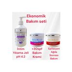 ROXEWELLA İntim Jel-Yaşlanma Karşıtı Gündüz Bakım-Epilasyon ve Ağda Sonrası Bakım 3'lü Ekonomik Set