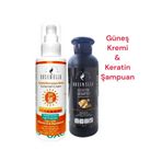 ROXEWELLA Leke Karşıtı Güneş Kremi 100ml 50spf & Keratin Saç Bakım Şampuanı