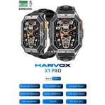 ROXİVA Harvox X1 Pro Tank Outdoor Dayanıklı Akıllı Saat/Su Geçirmez/Amoled Ekran/1000mAh