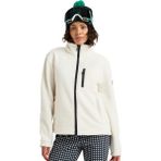 Roxy Alabama Full Zip Solid Kadın Beyaz Polar Ceket