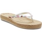 Roxy ARJL101004Z South Beachiii Parmakarası Beyaz Kadın Terlik