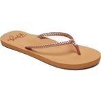 Roxy Costas Kadın Terlik Pembe Açık Parmak Slip-on Kumaş Günlük Kullanım İçin Rahat ARJL100763-RSG