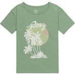 Roxy Day And Night Vintage Kız Çocuk Yeşil Tişört - Haki - 10 Yaş