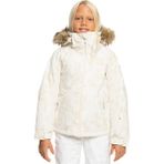 Roxy Jet Ski Kız Çocuk Snowboard Montu - Beyaz - 8 Yaş