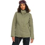 Roxy Kadın Snowboard Ceketi Meade Yeşil