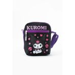 Roxy Kuromi Çocuk Omuz Çantası – 3 Bölmeli – Su Geçirmez Kumaş (21×16×6 cm)