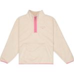 Roxy Lucky Girl Kız Çocuk Bej Polar Ceket - 14 Yaş - Ekru