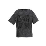 Roxy Moonlight Sunset ERJZT05481 Kadın Büyük Boy Boyfriend Tişört, Siyah - Antrasit, XS