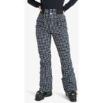Roxy Rising High Pt Kadın Kayak/Snowboard Pantolonu-ERJTP03295 XL Beden Yüksek Bel Tasarım - Siyah - Beyaz