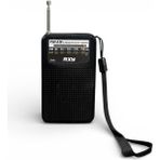 Roxy Rxy-Bariton Cep Tipi Mini Pilli Analog Radyo - Siyah