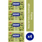 Roxy Saf Zeytinyağlı Banyo Sabunu 125 gr x 4 Adet