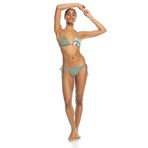 Roxy SD BE CL TIKI TRI REG TS SET Yeşil Kadın Bikini Yeşil L