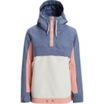 Roxy Shelter Jk Kadın Snowboard Ceketi Renkli %100 Polyester Su Geçirmez Dar Uzun Kesim