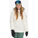 Roxy Shelter Kadın Beyaz Snowboard Ceketi - XS