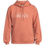 Roxy Surf Stoked Brushed Kadın Kapüşonlu Sweatshirt Turuncu