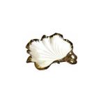 Roy King Albero Gold Sunum Tabak 24*23*5 - Beyaz - Gold