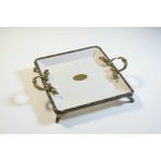 Roy King Classy Kare 24x30 cm Antik Sunum Tabak