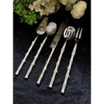 ROY KING Eym014 Bambu 5 Parça Servis Seti Gümüş