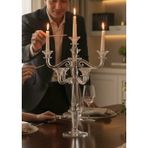 Roy King Kristal 60 cm 7'li Şamdan