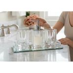 Roy King Kristal White 4 Parça Banyo Seti