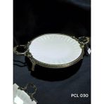 Roy King PCL030 Elegance Antique 41 CM Yuvarlak Sunum Tabak
