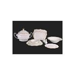 Roy King Royal London Diana 12 Kişilik 60 Parça Yemek Takımı Rl01-109 Beyaz