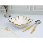 Roy King Royking Flora Gold Kare Salata Kase 21*21*8 cm Sln 018 - 1,2 lt - Altın