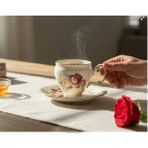 Roy King Roykıng Rose 6 Lı Kahve Fincan Takımı - 1 Adet - 90 ml