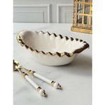 Roy King Sofia Gold 33x21x7 cm Oval Salata Kase