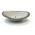 Roy King Sofia Silver 33x21x7 cm Oval Salata Kase
