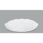 Roy King Veronica Oval Sunum Tabak 43X28X4 Lmg 751-L - Beyaz