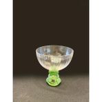 Roy King Yeşil Ayaklı Kristal Cam 6'lı Kup/kase - 250 ml