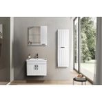 Royal 65CM Banyo Dolabı Takımı - Beyaz