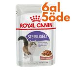 Royal 85 gr - 6 Al 5 Öde Canin Gravy Sterilised Kısırlaştırılmış Yaş Kedi Maması
