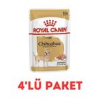 Royal Canin 4x85 gr Chihuahua Adult Pouch Konserve Köpek Maması