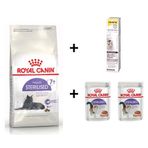Royal Canin +7 Yaş Üzeri Kısırlaştırılmış Kedi Maması 1,5 kg + 2 Adet Rc Yaş Mama 85 gr + Gimcat 20 gr Malt