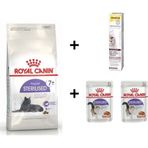 Royal Canin +7 Yaş Üzeri Kısırlaştırılmış Kedi Maması 3,5 kg + 2 Adet Rc Yaş Mama 85 gr + Gimcat 20 gr Malt