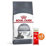 Royal Canin Dental Care Diş Sağlığı Kedi Maması 1,5 Kg + 5 Adet Wooc Lolipop Ödül