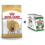 Royal Canin French Bulldog 3 kg Yetişkin Köpek Maması + 12 Adet Yaş Mama