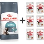 Royal Canin Hairball Care Kedi Maması 2 kg + 6 Adet Yaş Mama