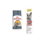 Royal Canin Hassas Tüylü Yetişkin Kedi Için Kuru Mama 2 kg + Gimcat 50 gr Duo Paste Tavuklu Anti-Hairball Malt