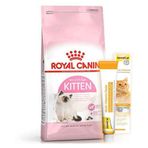 Royal Canin Kitten 10 kg Yavru Kuru Kedi Maması + Gimcat 100 gr Multivitamin