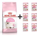 Royal Canin Kitten 2 kg Yavru Kuru Kedi Maması + 6 Adet Yaş Mama