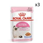 Royal Canin Kitten İnstinctive Jelly Pouch 3x85 gr Yavru Kedi Yaş Maması