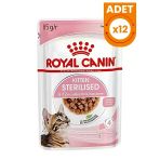 Royal Canin Kitten Sterilised Pouch Kısırlaştırılmış Yavru Konserve Kedi Maması - 85 Gr 12 Adet
